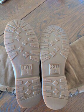 🤎 Frye Mustang Lace-Up Tall Boots | Distressed Tan